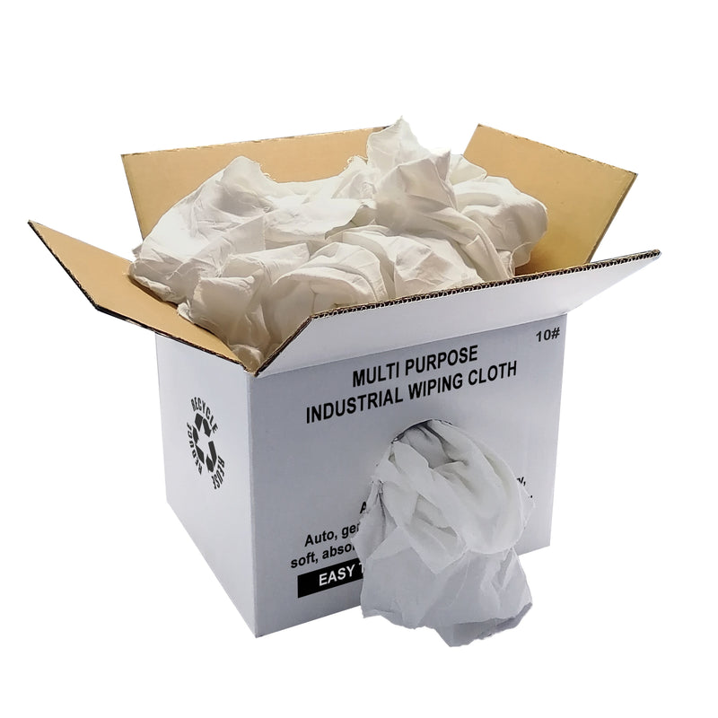 White Cotton Sheeting Rags