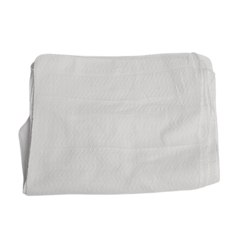 Heavyweight White 100% Cotton Rags- 40 lbs Box