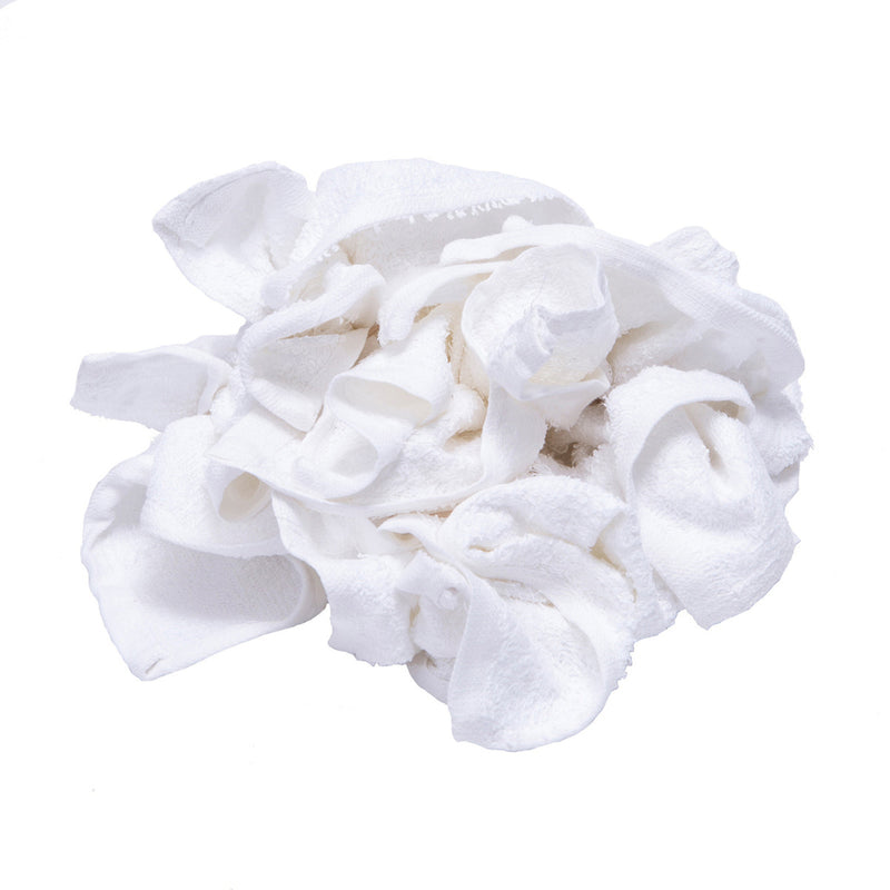 New Terry White Washcloth Rags Bulk 50lbs