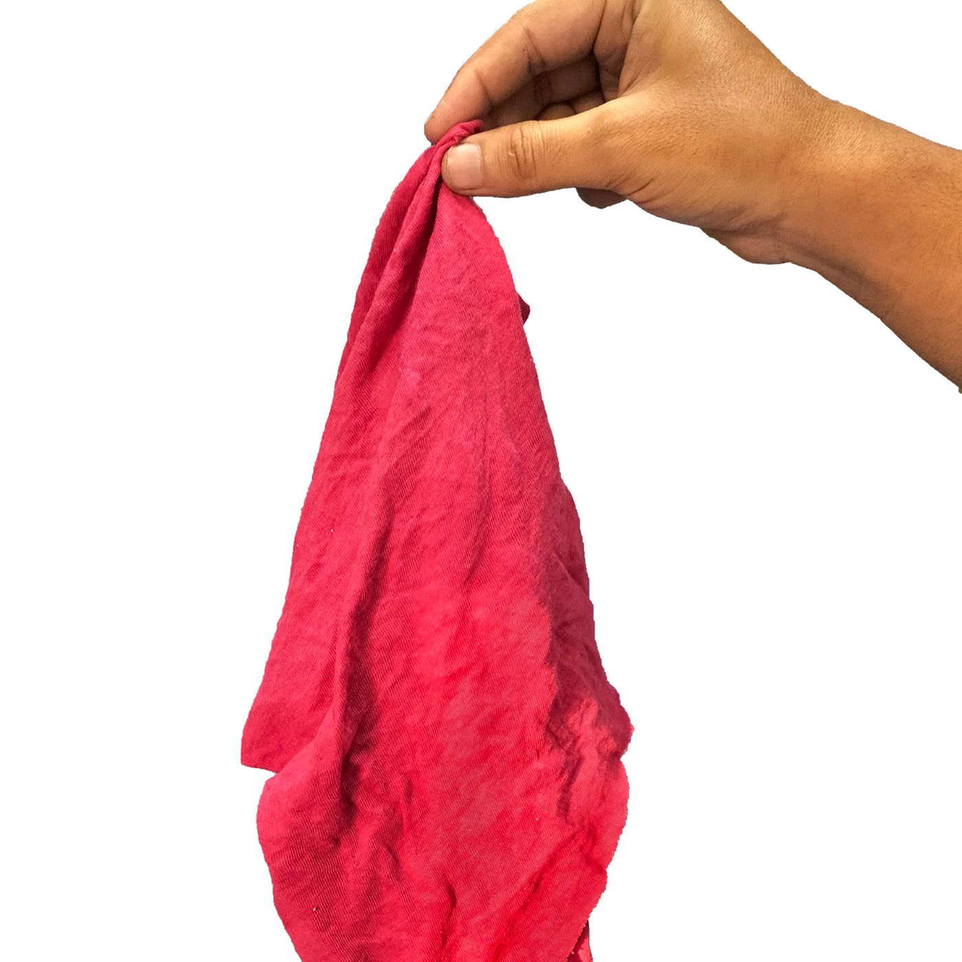 Fitting Rag Color Knit T-Shirt Wiping Rags 25 lbs. Bag - Multipurpose Cleaning ...