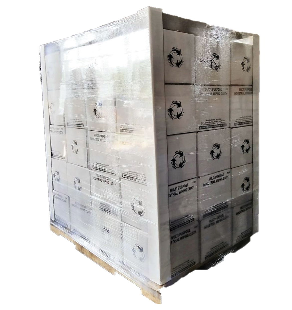 White Heavy Duty Cotton Rags - 600 lbs Pallet