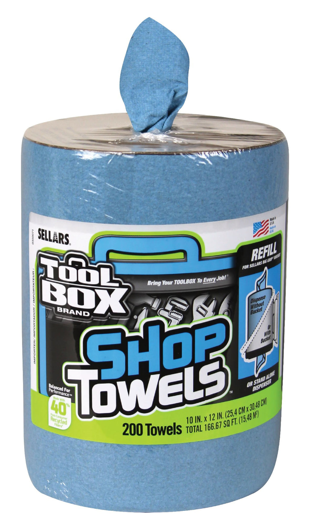 TOOLBOX® Z400 Big Grip® Refill of Shop Towels