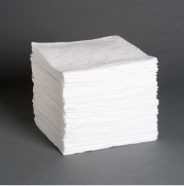 P200: Oil Only Sorbent Pads - Heavy Weight