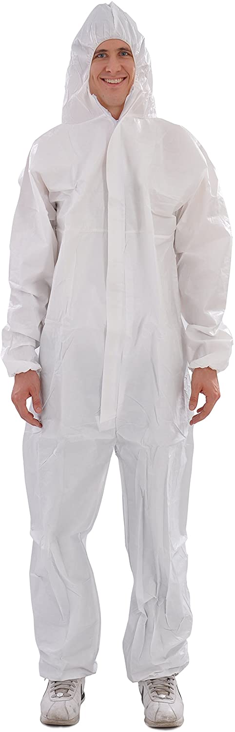 Microporous Coveralls/Isolation Suits Type 5/6 60GSM