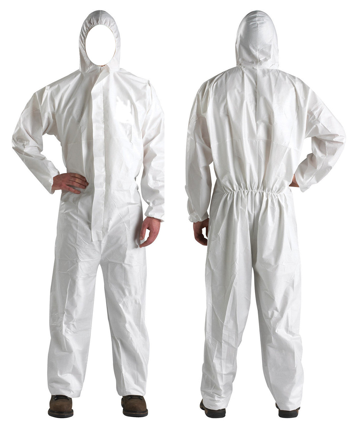 microporous disposable protective coverall