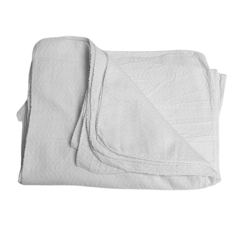 Heavyweight White 100% Cotton Rags- 40 lbs Box