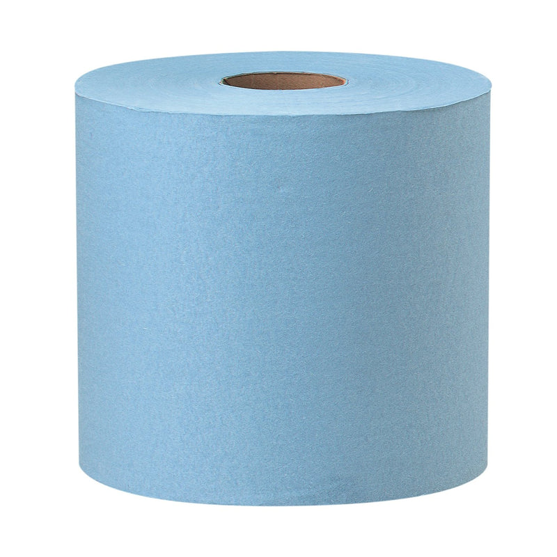 Jumbo Lint Free Paper Wipes 800 - Blue/Red/White