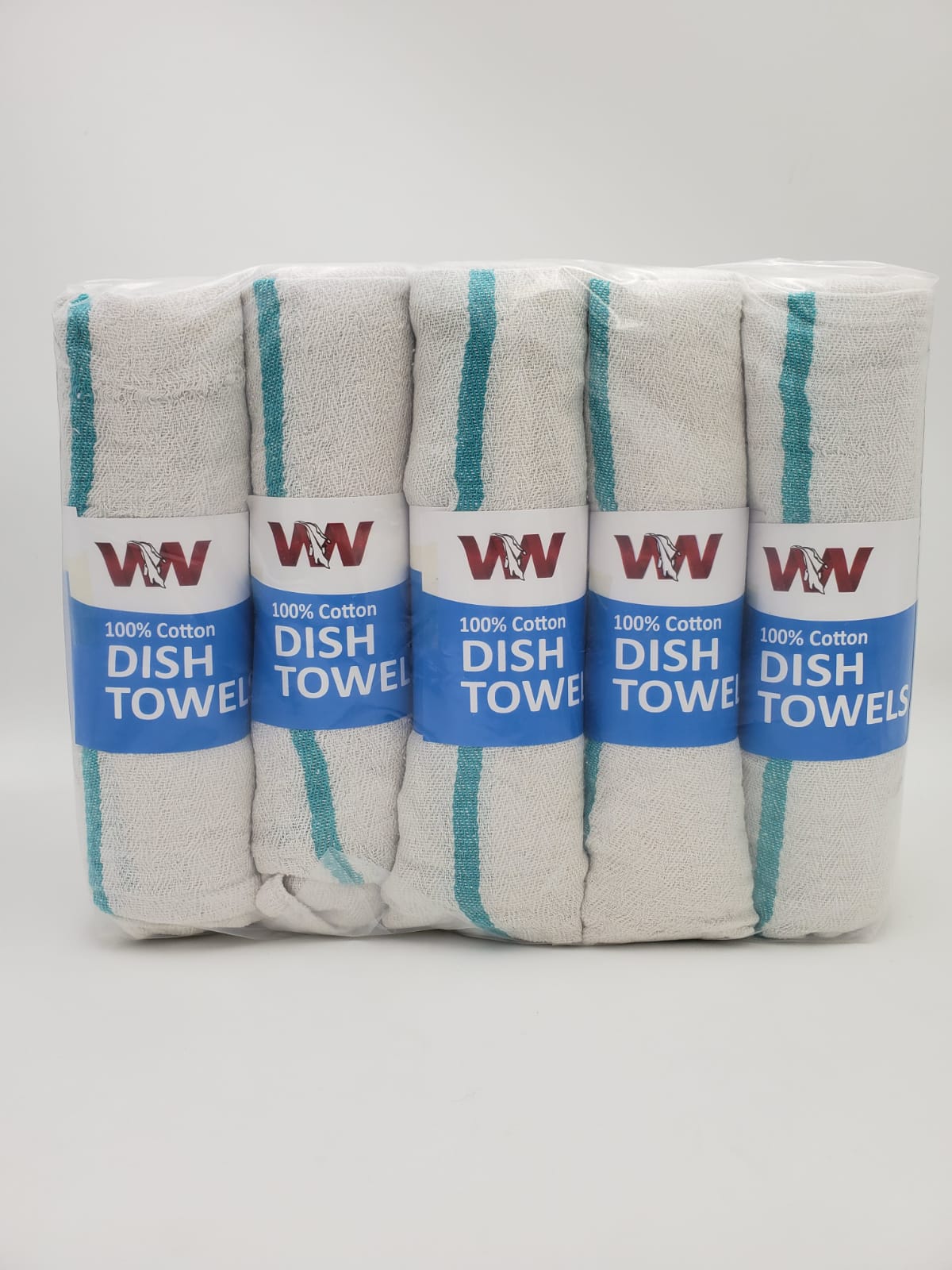 Design Imports Recycled Cotton Waffle Kitchen Towels 6-pack - 9910882